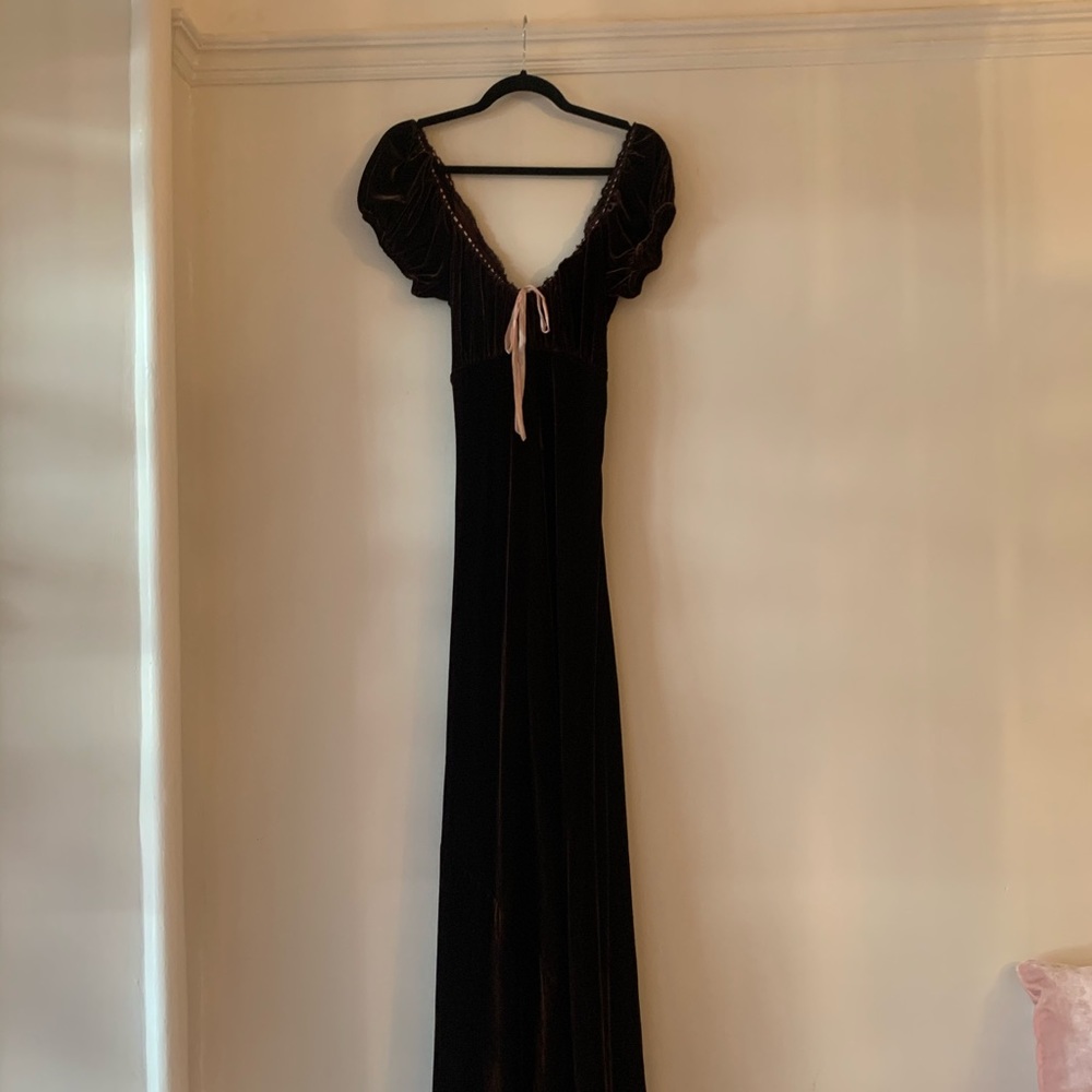 NWT! Free People: Brown Dress